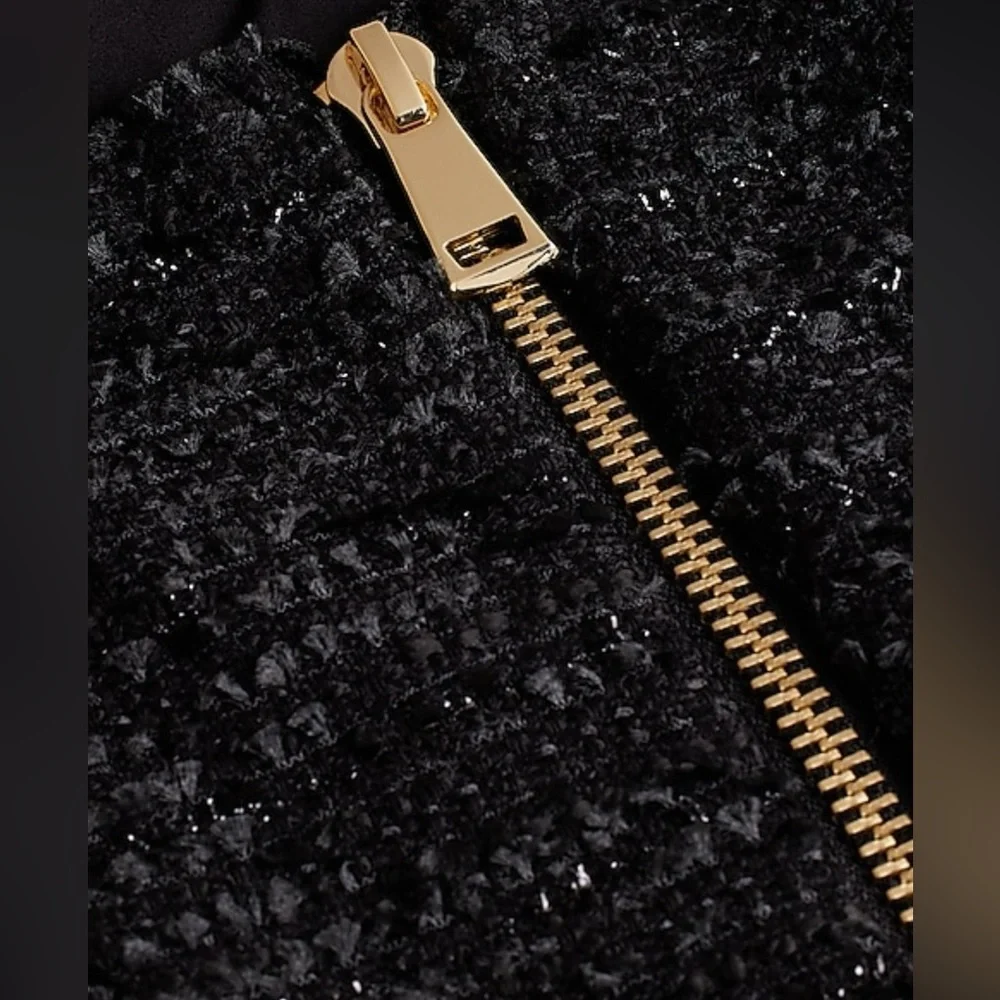 Tweed Sweetheart Neckline Corset
Tube Top - Picture 4 of 5